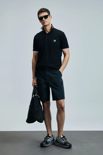 Lufian 111040204 Eros Smart Polo Yaka Tişort Erkek T-Shirt - Resim 9