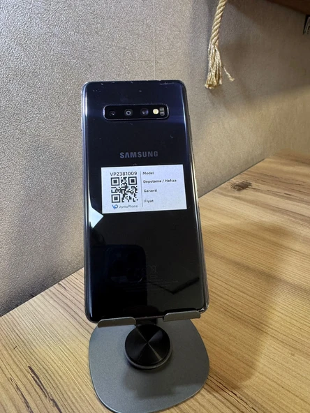 SAMSUNG S10 PLUS 128GB SİYAH ADINIZA FATURALI 1 YIL GARANTİLİ - 1