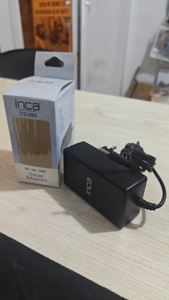Tablet adaptörü ince uç 9v 2a 22w inca its-09s - 1