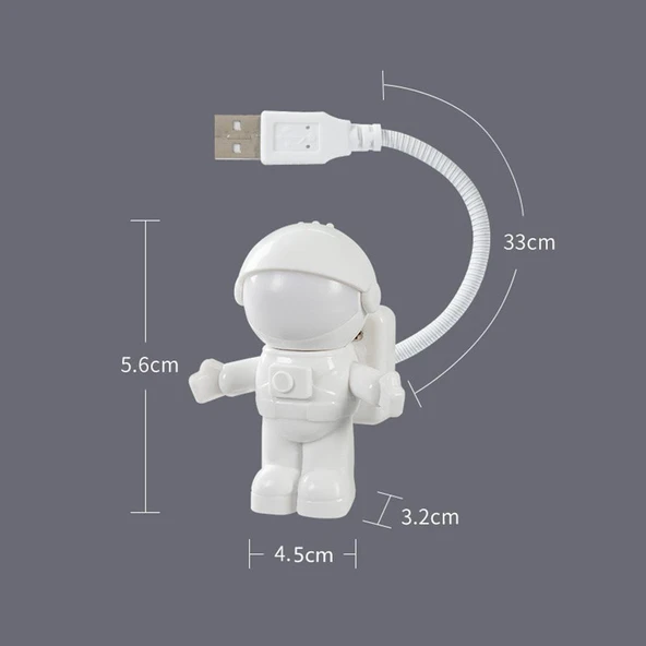 Astronot USB Gece Lambası - 4