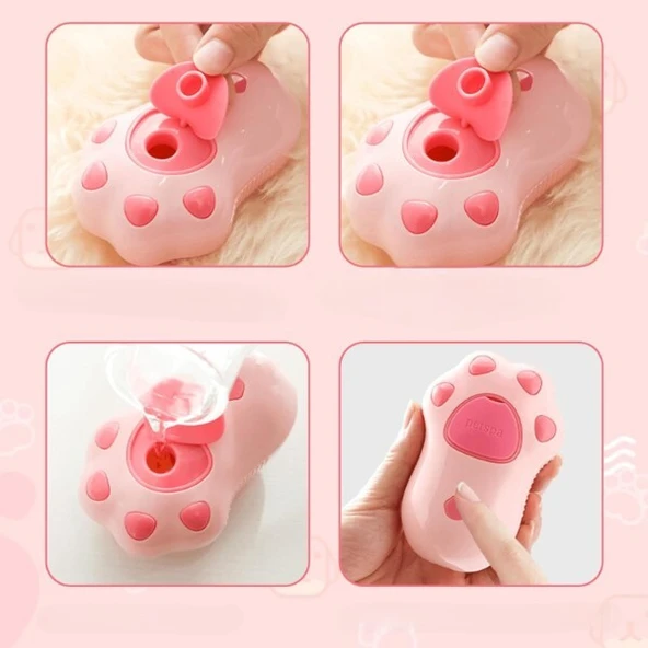 Pati Tasarımlı Buharlı Tarak - Resim 3