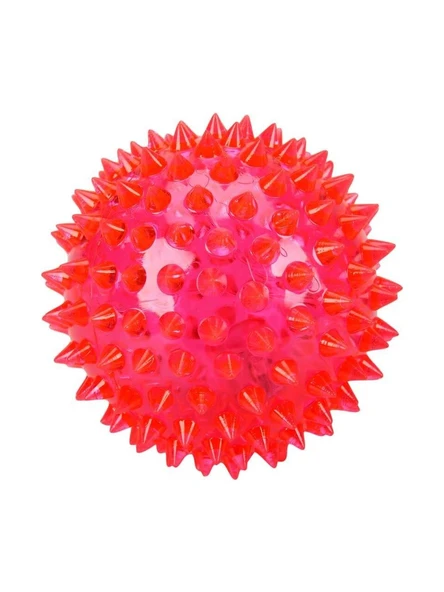 Sesli Ve Işıklı Top Kedi Köpek Oyuncağı (6 CM) - 2