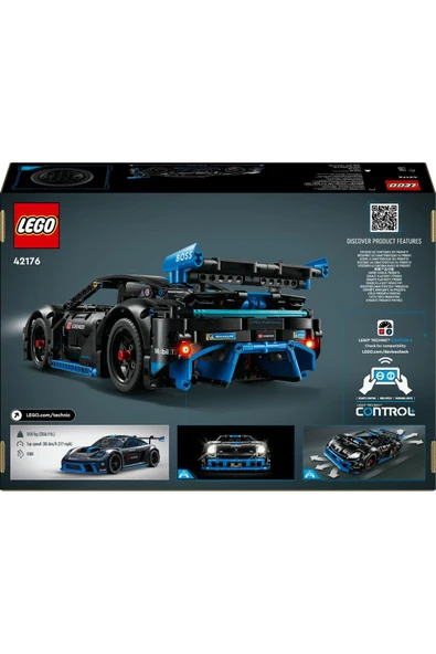 ® Technic Porsche GT4 e-Performance Yarış Arabası 42176 - 10+ Oyuncak Model Yapım Seti (834 Pr) - 4