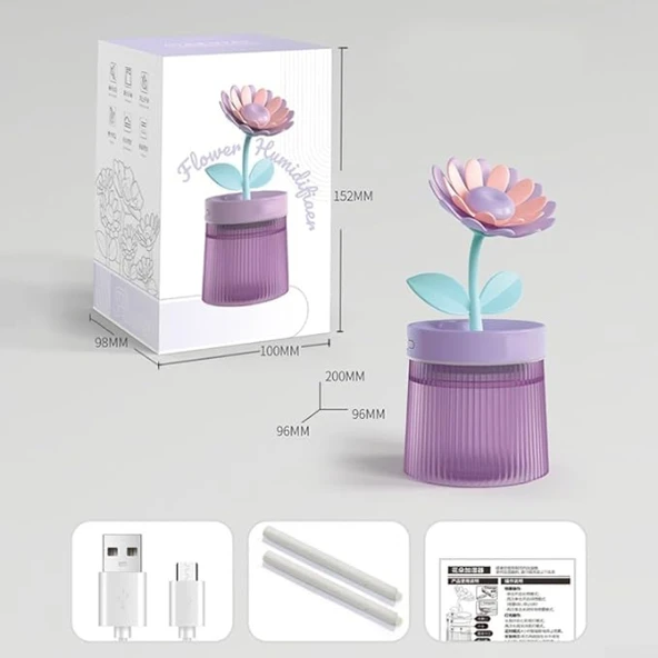 Çiçek Hava Nemlendirici ürün görseli