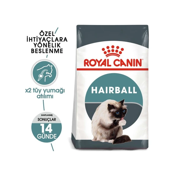 Royal Canin Hairball Tüy Yumağı Kontrolü İçin Kedi Maması 2 KG - 2