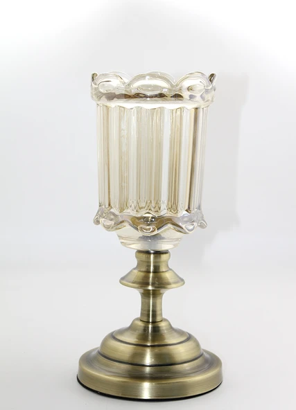 Cam Şamdan Tekli Model 5 ürün görseli