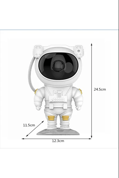 Astronot Galaksi Projeksiyon Lamba - Resim 4