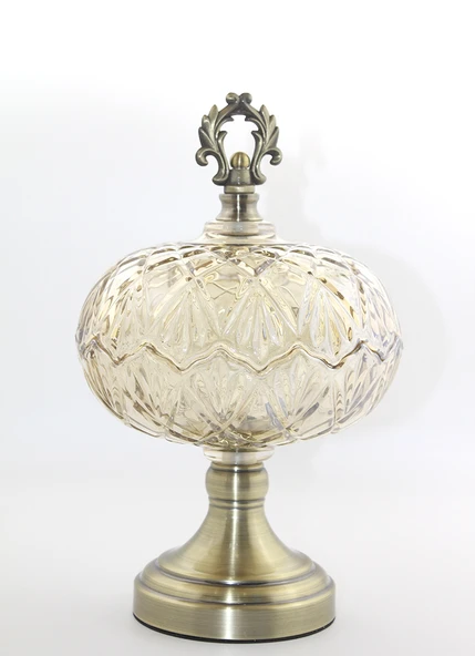 Kapaklı Cam Şekerlik Model 3 ürün görseli