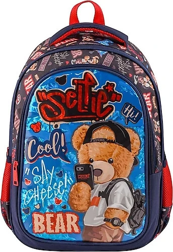 Muggle İlkokul Çantası Cool Bear Mu-3809
