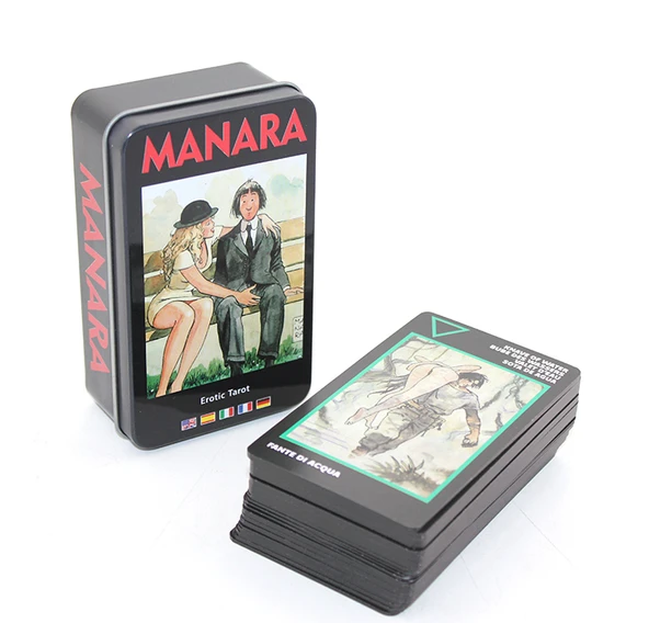 Metal Kutulu Tarot Kartı Manara