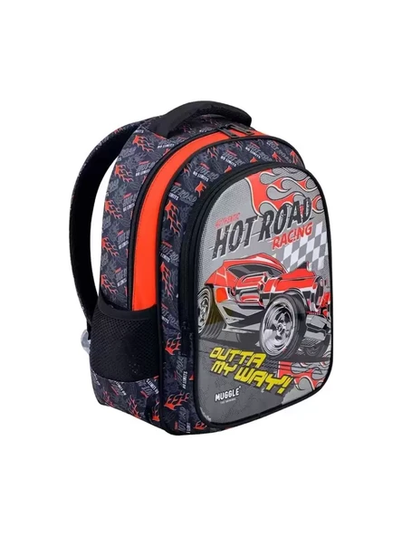 Muggle Okul Çantası Hot Roat Siyah Mu-0112
