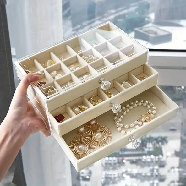 Üç Katlı Takı Organizeri - 4