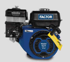 FACTOR GK460 18Hp Kamalı İpli Benzinli Motor ürün görseli 1