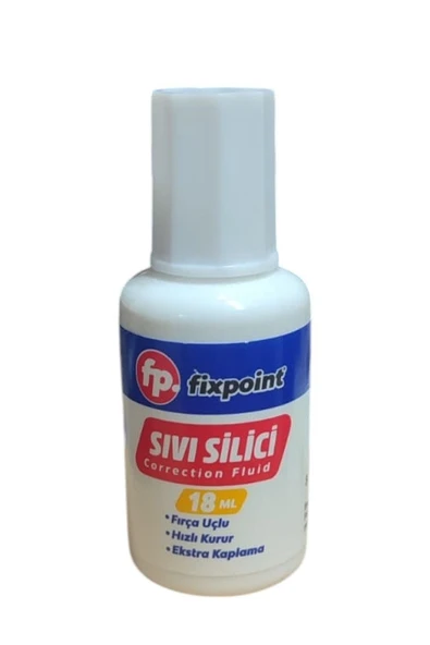 Sıvı Silici Daksil ve Kalem Daksil 6 Adet Fırçalı Sıvı Düzeltici Daksil Yazı Düzeltici Okul Ofis Büro Fırça Uçlu Daksi - 3