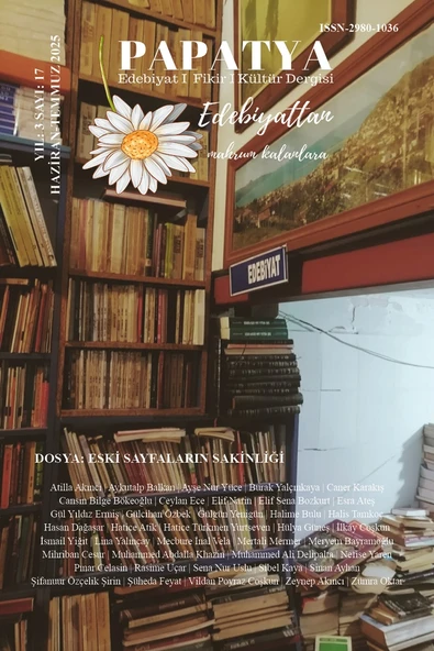 Papatya Dergi 17.Sayı Haziran-Temmuz 2025 ürün görseli