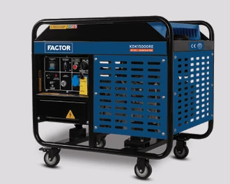 FACTOR KDK 15000 RE Dizel Jeneratör (15 Kva) Marşlı Monofaze - 1
