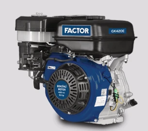 FACTOR  GK420E 16HP 1 Silindirli Hava Soğutmalı Benzinl Motor ürün görseli 1