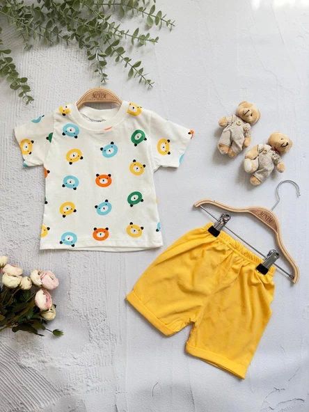 Ayıcık Baskılı Alt Üst Takım - 9