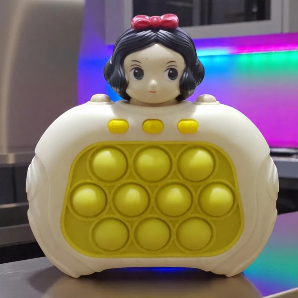 YÜKSEK KALİTE PAMUK PRENSES POPİT YENİ NESİL PRENSES POPİT OYUNCAK POPİT SESLİ RENKLİ IŞIKLI POPİT ürün görseli