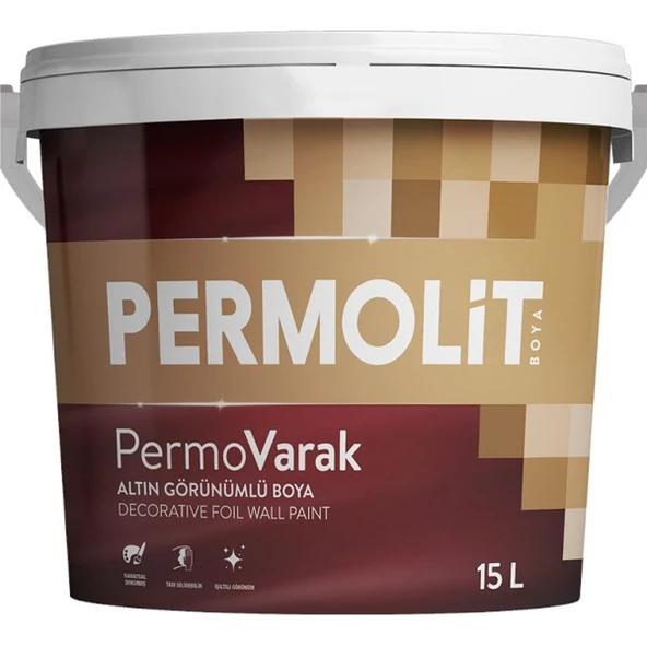 Permolit PermoVarak Altın Görünümlü Boya 0,75 Lt