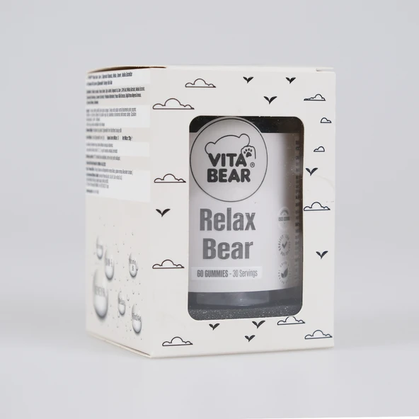 Vıta Bear Relax Bear 60 Kapsül Gummy Vıtamın