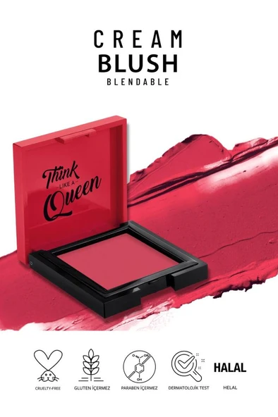 Pastel Cream Blush - Krem Allık 48 Romance - 8