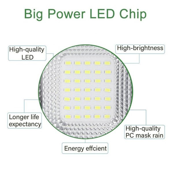 CATA CT-4642 300w Güneş Enerjili LED Bahçe Sokak Lambası - 5