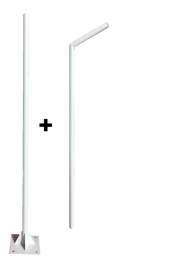 Aydınlatma Direği LED Projektör İçin Solar Sokak aydınlatma - 2