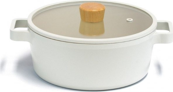 Neoflam Fika İndüksiyonlu Alüminyum Döküm Derin Tencere 22X9 cm ürün görseli