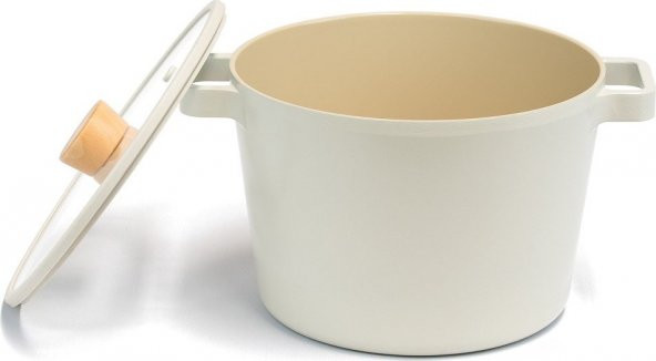 Neoflam Fika İndüksiyonlu Alüminyum Döküm Derin Tencere 22X15 cm - 5
