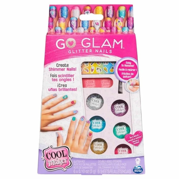 Eğitici Oyuncak   26329 Cool Maker Go Glam Işıltılı Tırnaklar