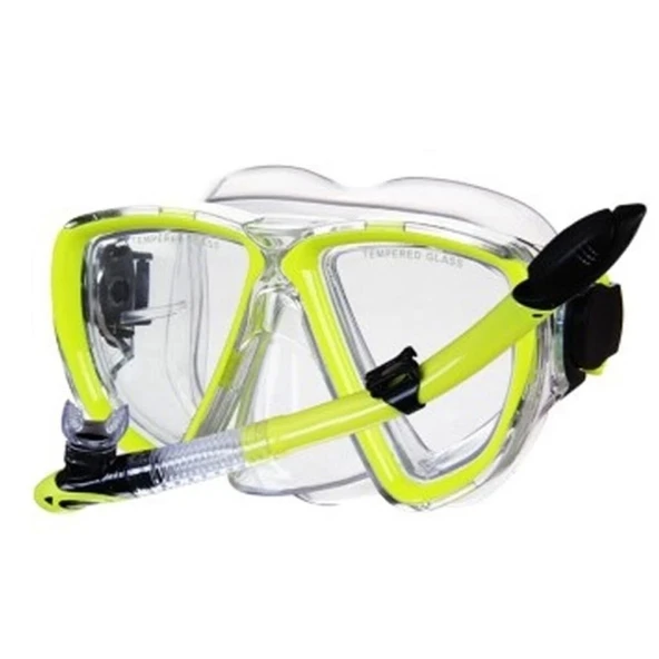 Çocuk Eğitici Gelişim JS-M388 Yüzücü Maske Snorkel Set - 4