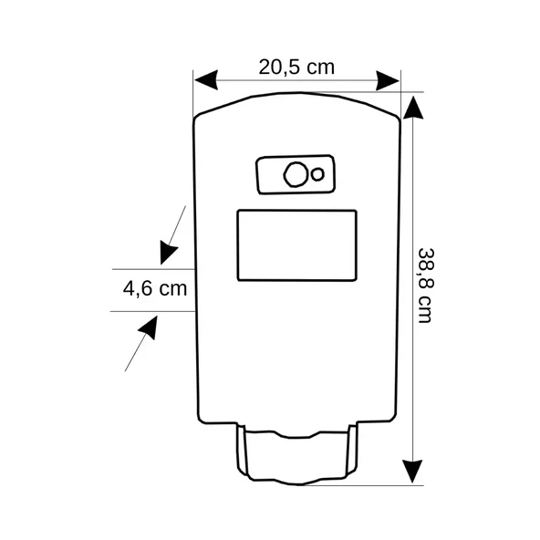 Cata CT-4690 30 W Güneş enerjili Solar Sokak Aydınlatma lambası - 3