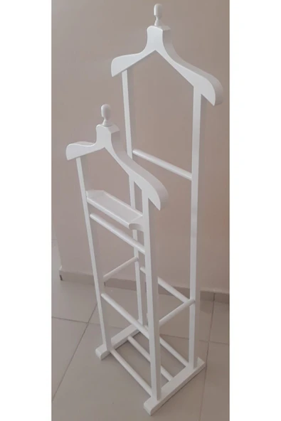 Evim-E Aksesuar Çift Tepeli Uzun Boy Dilsiz Uşak & Askılık - 2