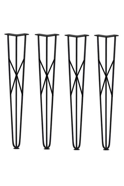 Firkete Masa Ayağı - Küçük Kelebek / Pul Ayak / 1 Takım(4 Adet) / 89cm ürün görseli 1