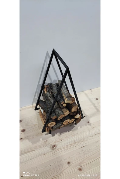 Şömine & Soba & Mangal Odunluk - Üçgen / 30x20x50(h)cm - 5