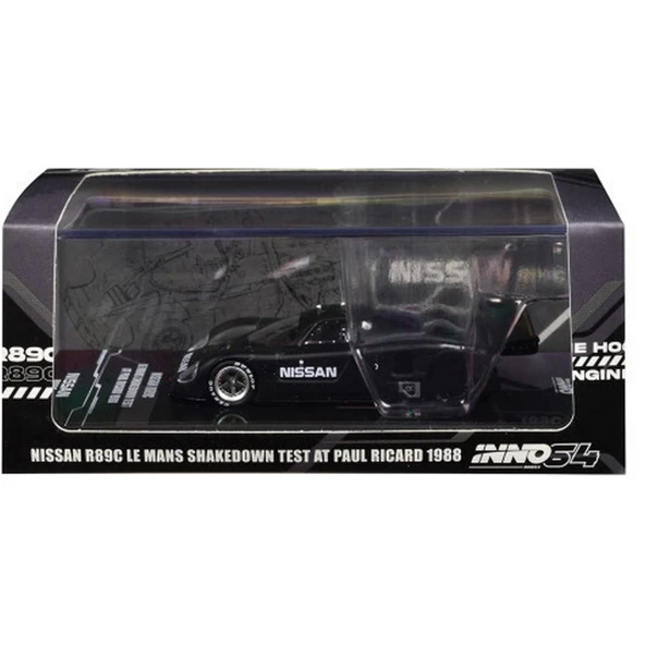 Eğitici Oyuncak  Inno 1/64 Nissan R89C Le Mans Shakedown Test At Paul Ricard 1988 - Resim 3