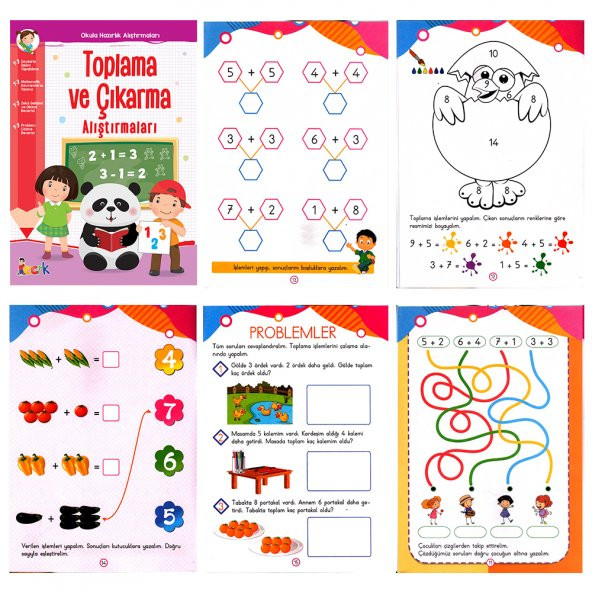 BCRK SAYILARI TANIMA VE YAZMA ALIŞTIRMALARI OKULA HAZIRLIK ALIŞTI - Resim 5