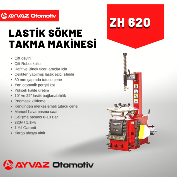 LASTİK SÖKME TAKMA MAKİNASI - ZH 620