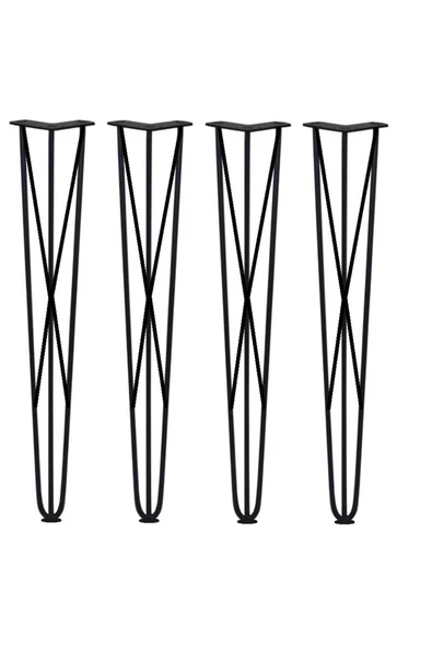 Firkete Masa Ayağı - Desenli / Pul Ayak / 1 Takım(4 Adet) / 89cm