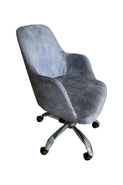 Evim-E Aksesuar Sıla Kollu Poliüretan Ofis&Bilgisayar Koltuğu Amatisörlü - 2