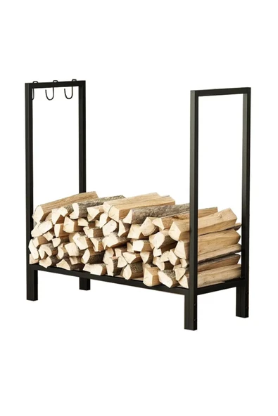 Şömine & Soba & Mangal Odunluk - ’’ U ’’ / 50x20x50(h)cm