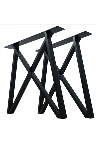 Metal Masa Ayağı - ’’Kelebek’’ Desenli / 1 Çift (2 Adet)