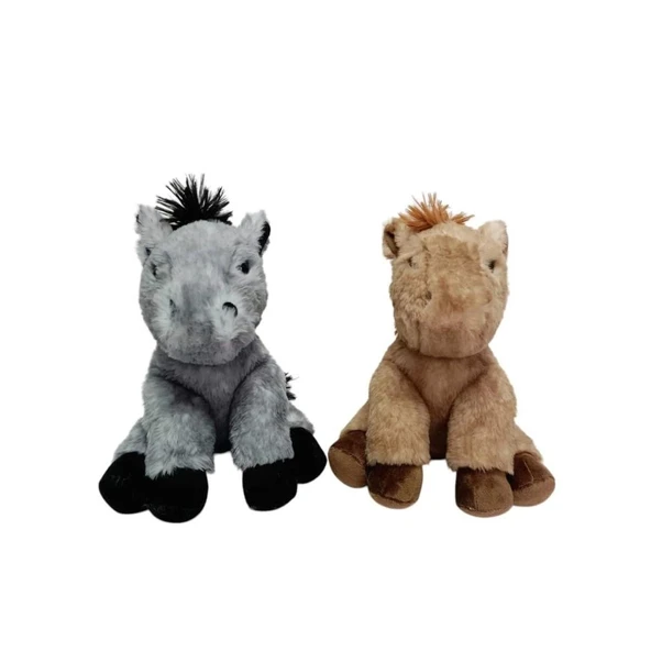 Eğitici Oyuncak PB31558-23 Peluş Oturan At 23 cm