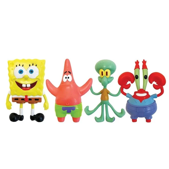 Eğitici Oyuncak FLE04000 Flexfigs Figür Sponge Bob - Sünger Bob - 2