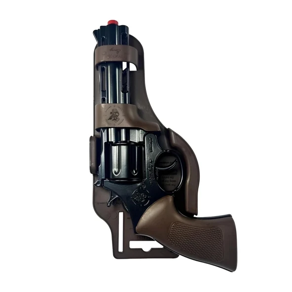 Eğitici Oyuncak  Metal Oyuncak Tabanca Siyah Seri 17 - Resim 2