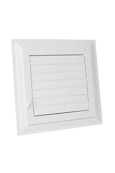 Process Menfez 30x30 Cm Banyo Wc Havalandırma Menfezi Plastik Beyaz Renk - 4