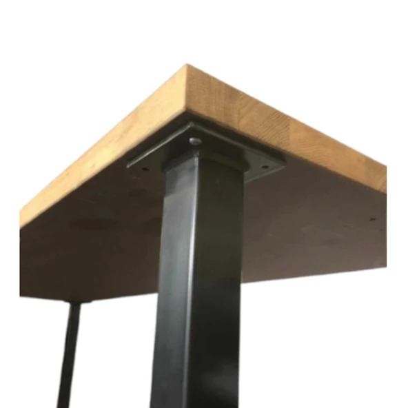 Mutfak Masası Profil Masa Ayağı - 1 Takım (4 Adet) / 6x6x68(h)cm - 4