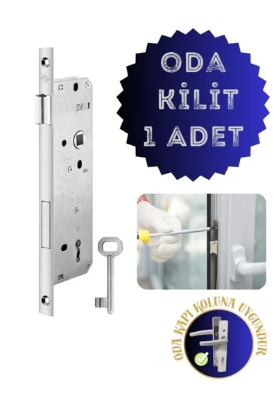 ÖZFIRAT PVC YAPI Pvc Pimapen ODA Kapı Kilit  / 1 Adet