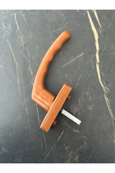 EVA PLAST Pencere Kolu PVC / Plastik Kahverengi(Altınmeşe) 10 Adet - 3